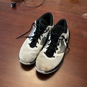 White and Black Nike Air Precisons